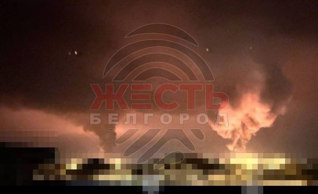 Два очага возгорания зафиксированы в Белгородском округе