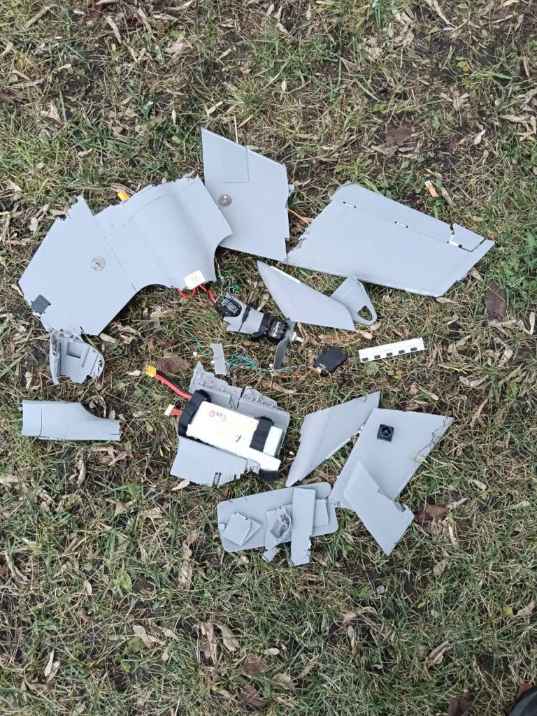 В Старом Осколе обнаружены фрагменты учебного беспилотника
