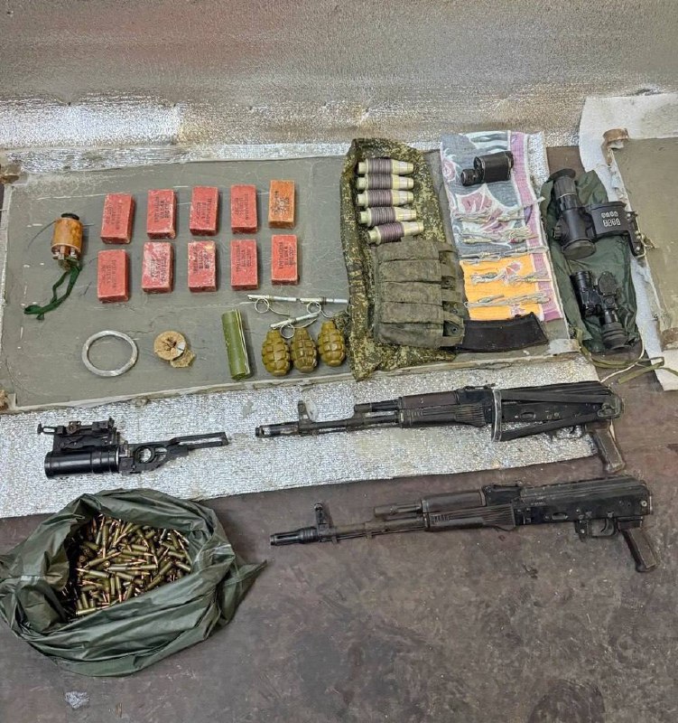В Белгородской области пресечён масштабный канал поставок оружия и взрывчатки