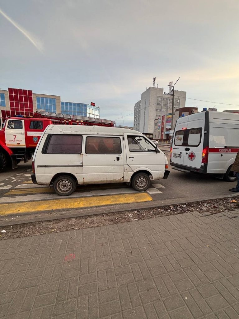 Пенсионерка пострадала в ДТП на пешеходном переходе в Старом Осколе