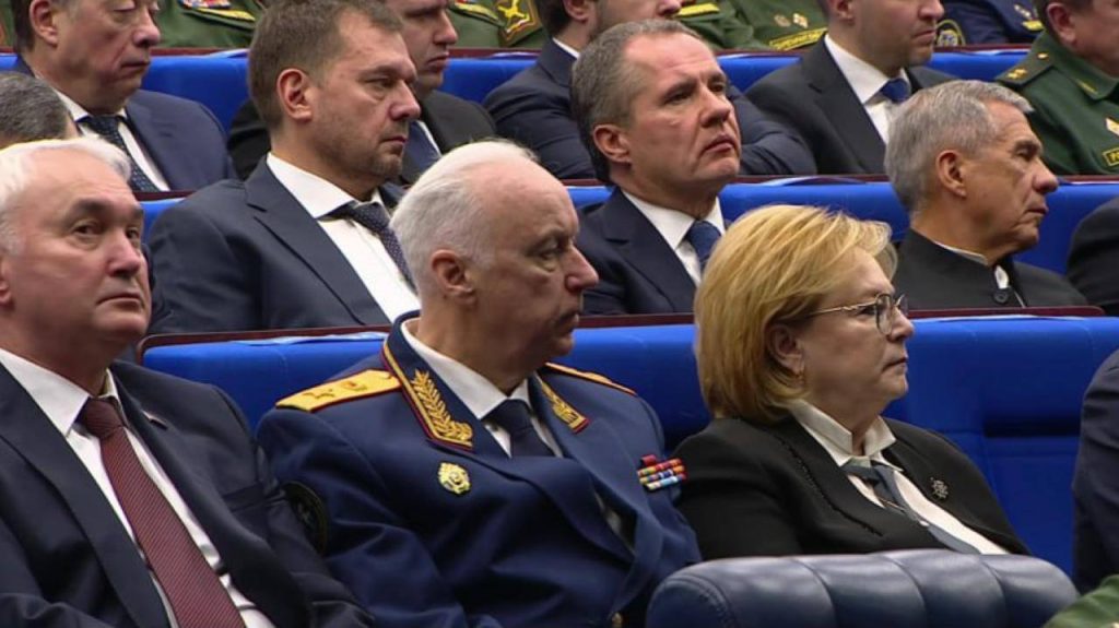 Губернатор Белгородской области принимает участие в заседании коллегии Минобороны