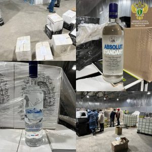 В Белгороде уничтожат крупную партию контрафактного алкоголя