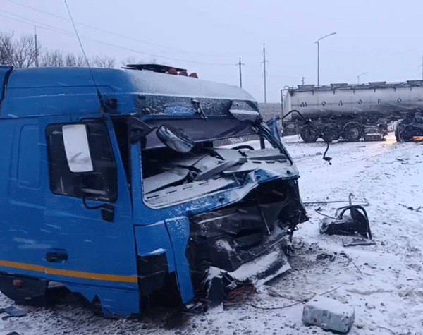 Трагическое ДТП в Новооскольском округе унесло жизнь водителя большегруза