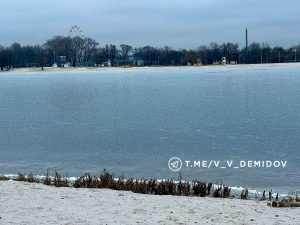 В Белгороде усилили контроль за водными объектами из-за тонкого льда