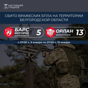 Защитники неба Белгородской области сбили 18 вражеских дронов за двое суток