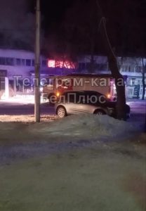 Пожар на рынке «Восход» в Белгороде: на месте работают экстренные службы