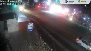 ДТП на перекрёстке Костюкова и Харьковского переулка в Белгороде