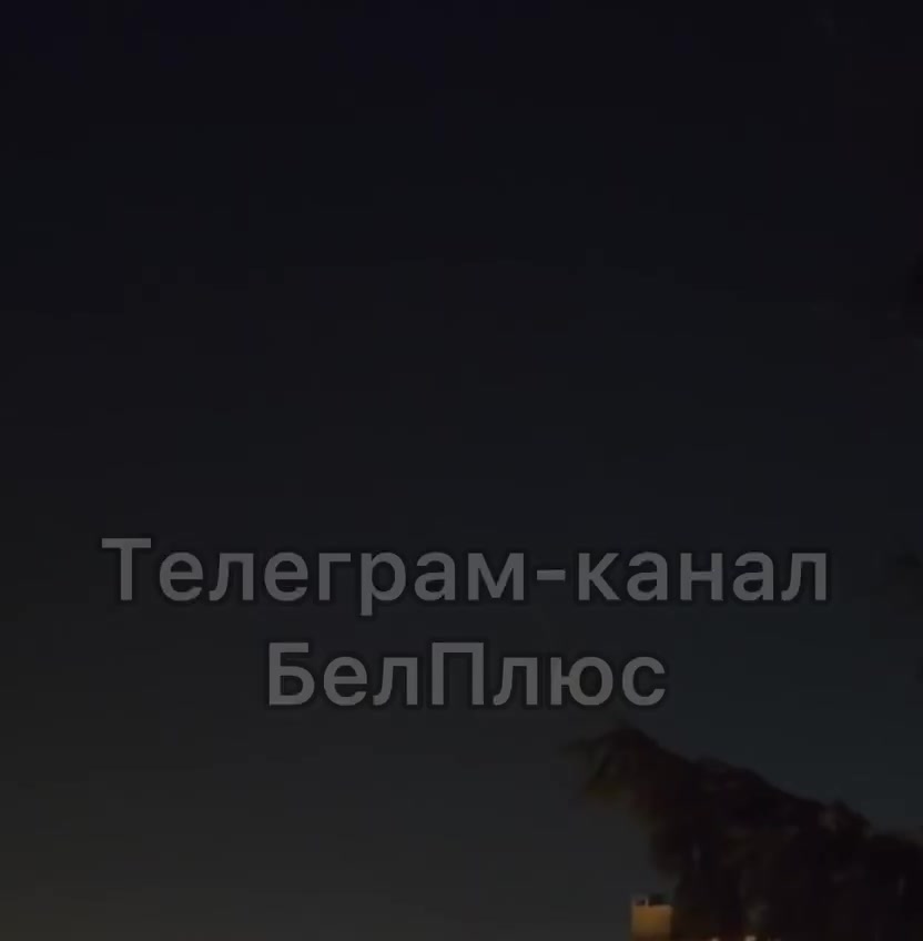 В Белгороде зафиксировали момент ракетной атаки