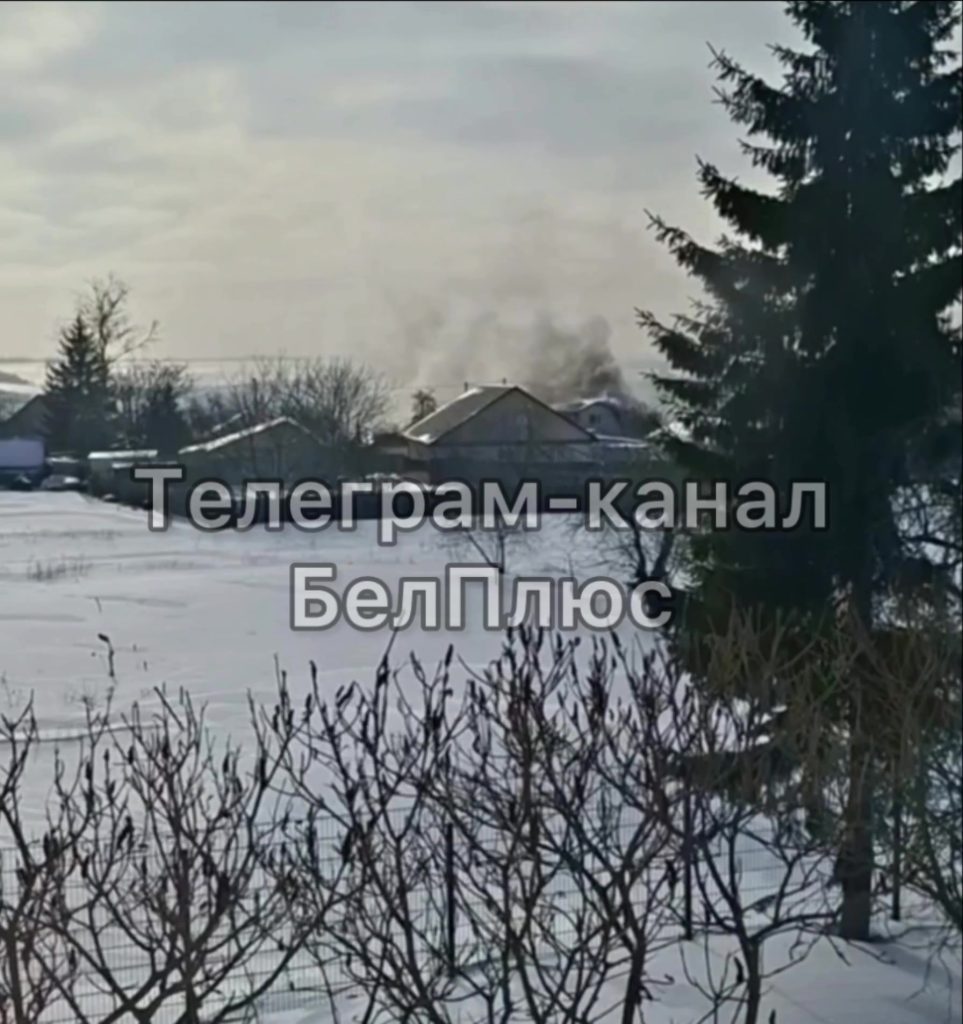 Пожар в жилом доме на улице Пионерской в посёлке Прохоровка