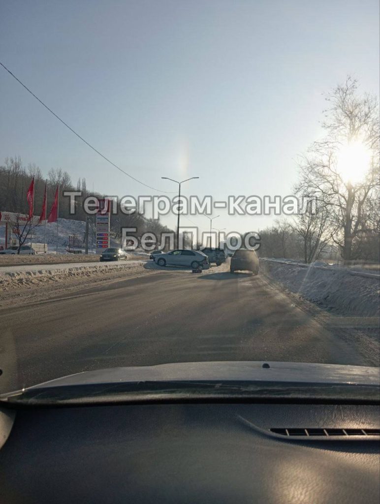 Дорожное происшествие на улице Студенческой в Белгороде