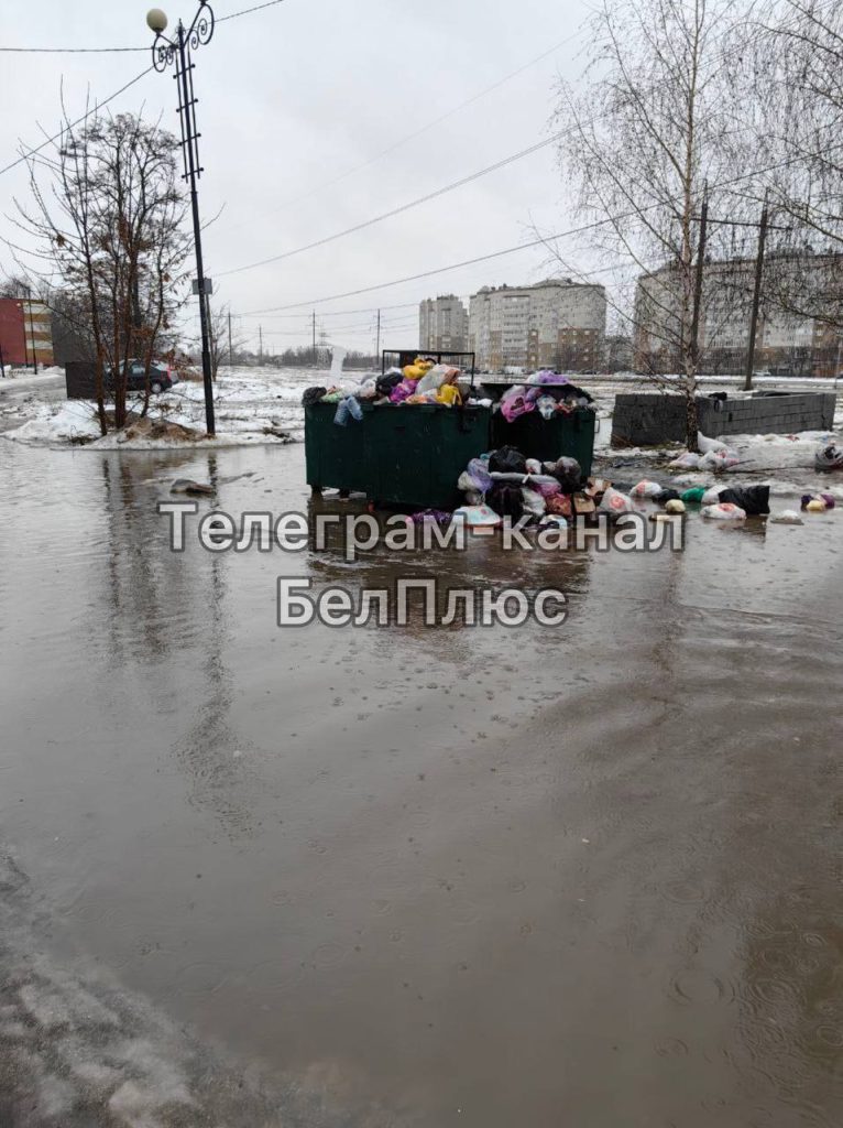 Жители дома на Почтовой, 50 устали бороться с лужами и мусором во дворе