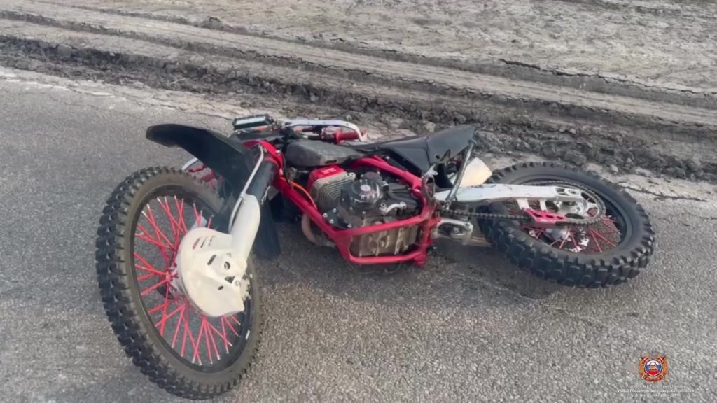 Подросток без прав на питбайке спровоцировал ДТП в Яковлевском округе