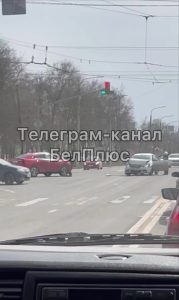 ДТП на перекрёстке улиц Богдана Хмельницкого и Мичурина в Белгороде