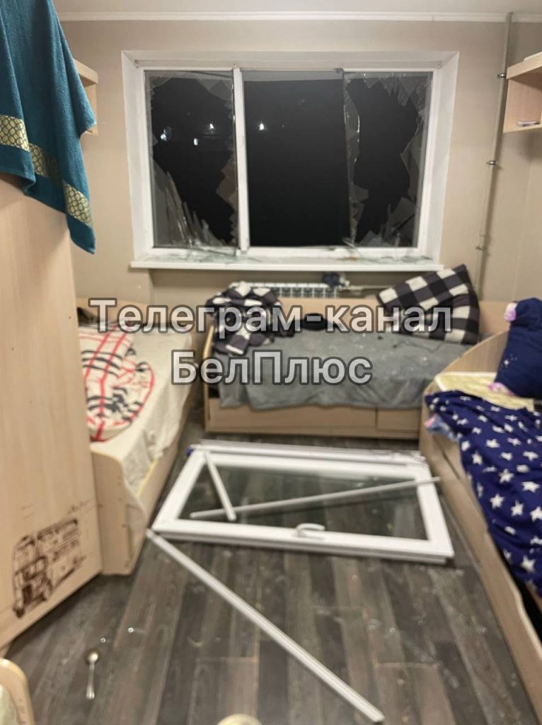 Ночная атака беспилотника на общежитие техникума в Корочанском районе