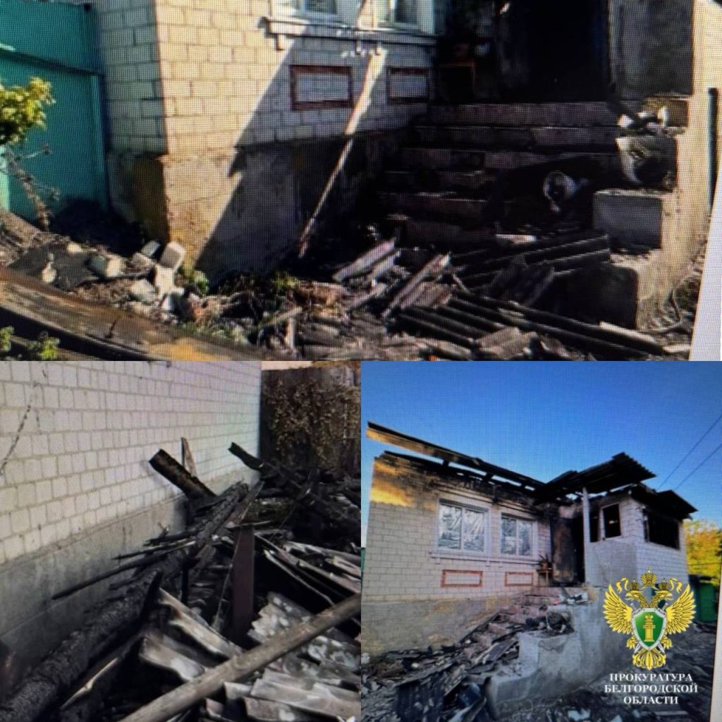 Сжигание мусора привело к пожару на миллион рублей в Ракитянском районе