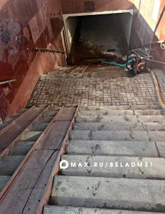 Затопленный подземный переход у Семейного рынка очищен от воды