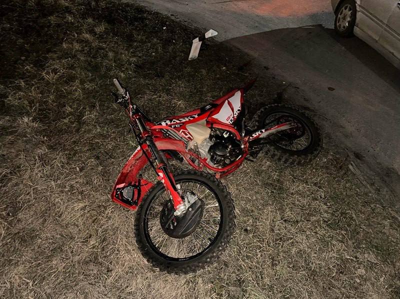 Подросток без прав на мотоцикле спровоцировал ДТП в Старом Осколе