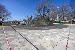 Новая игровая зона с элементами скалолазания появится в парке «Берега»