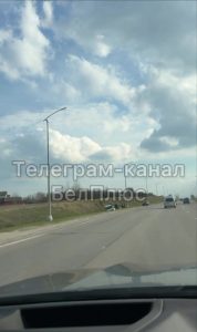 Автомобиль съехал в кювет на подъёме в посёлке Северный