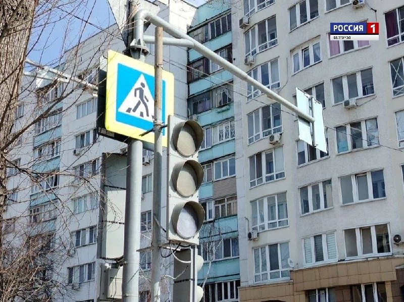 Отключение электроэнергии парализовало работу светофоров в центре Белгорода