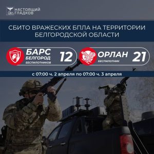 Защитники неба Белгородской области сбили 33 вражеских дрона за сутки