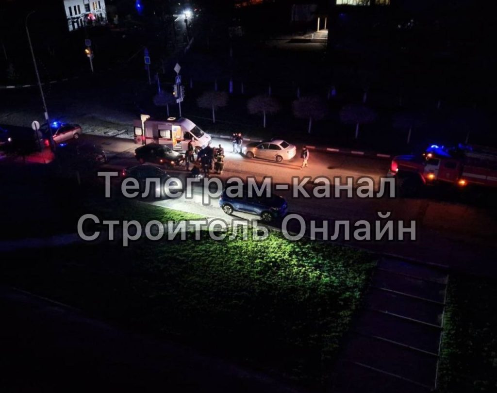 Подросток пострадал в ДТП возле школы в Строителе