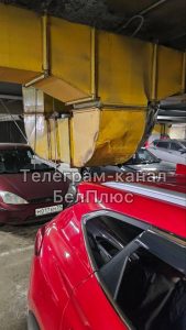 Опасная парковка в ТЦ «Мега Гринн»: история читательницы, которая закончилась повреждением автомобиля