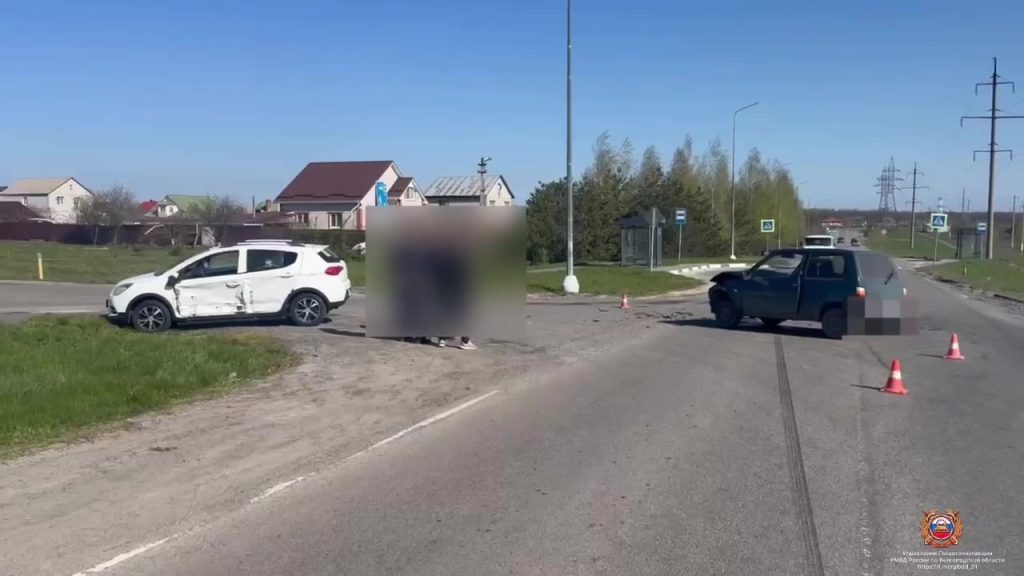 В Губкине в ДТП пострадали шестилетний ребенок и водитель