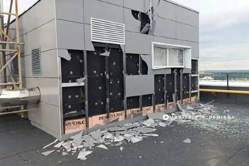 В Белгороде опубликовали снимки последствий атаки беспилотников