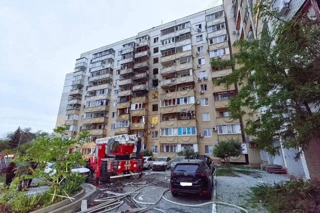 В Белгороде более 70 квартир пострадали при атаке БПЛА, ранен трехлетний ребенок